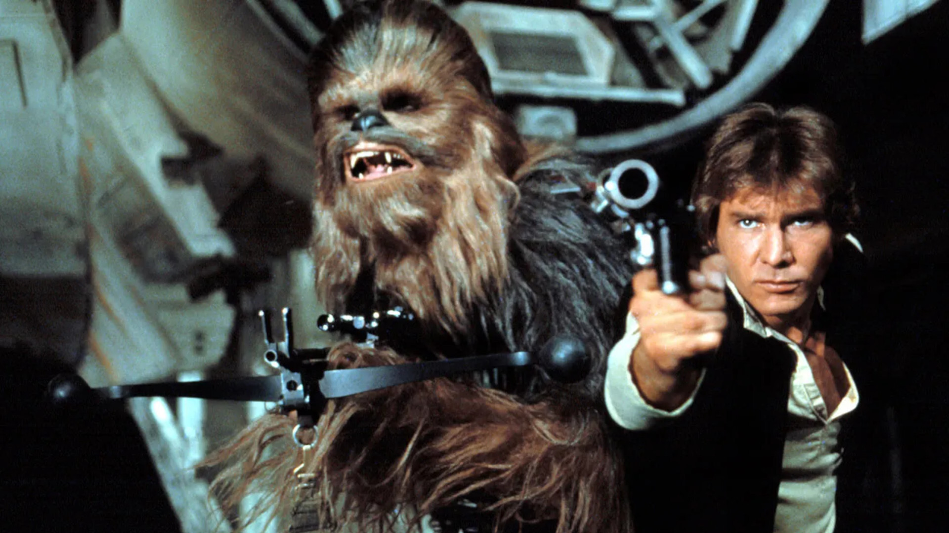 Han Solo and Chewbacca Star Wars Franchise