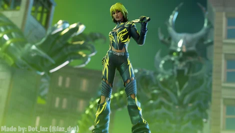 Hana Fortnite Skin Dot laz