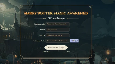 Harry Potter Magic Awakened Redeem Code