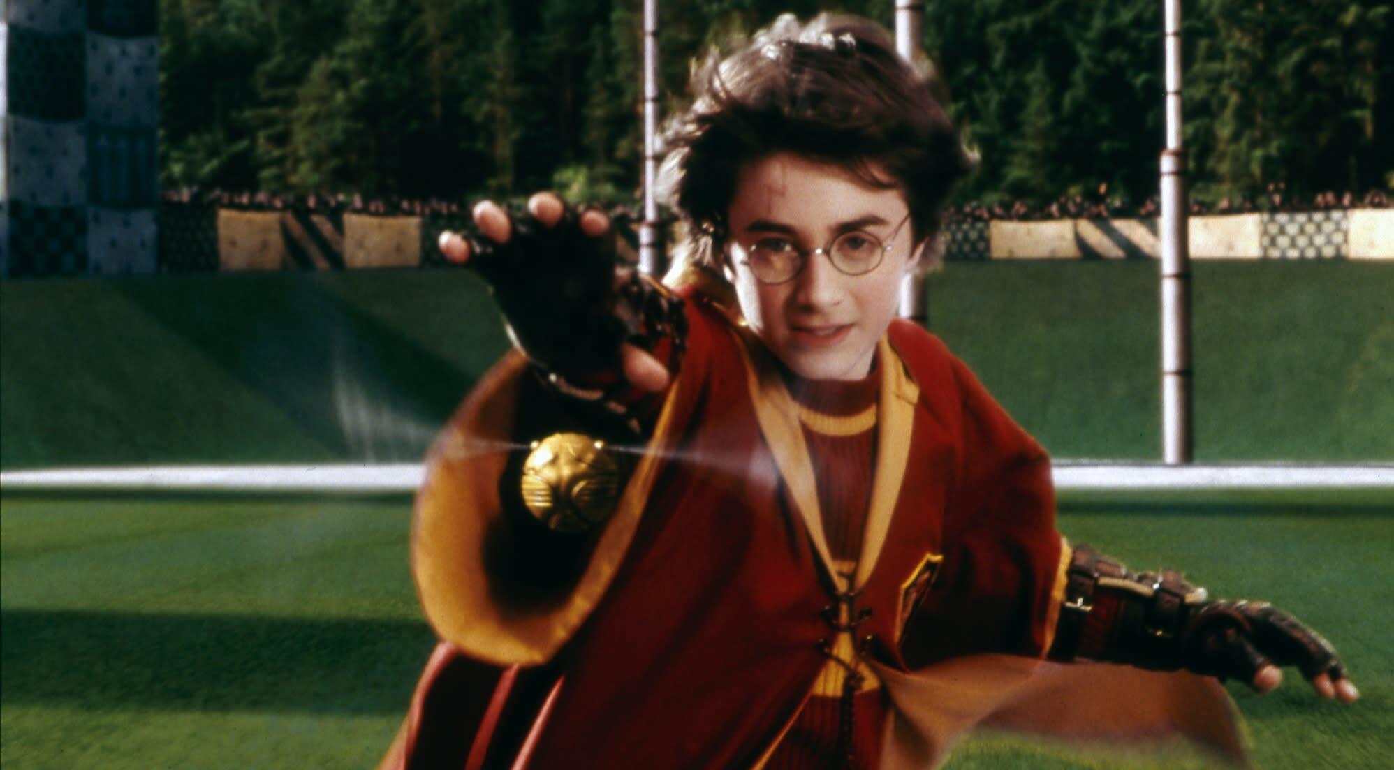 Harry Potter and the Philosophers Stone 2001 quidditch