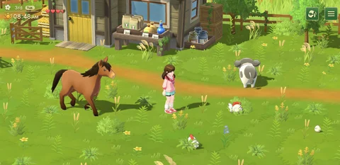 Harvest Moon Home Sweet Home gameplay