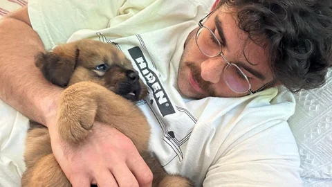 Hasan and Puppy