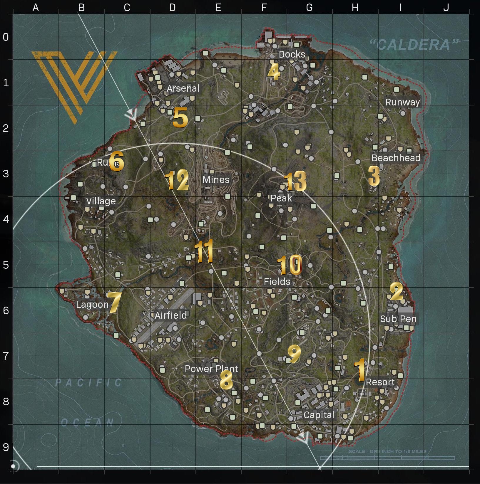 Hatch Locations Overview