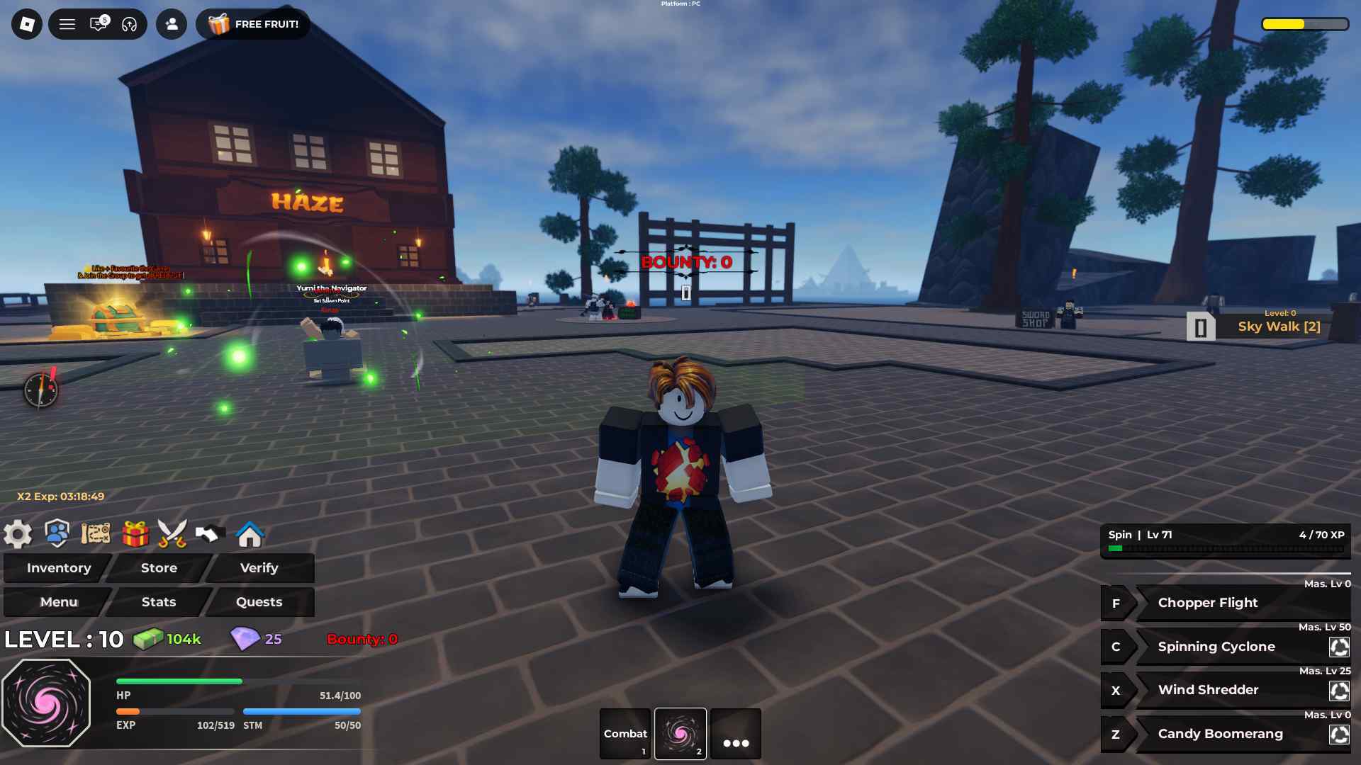 Haze Seas Script 5