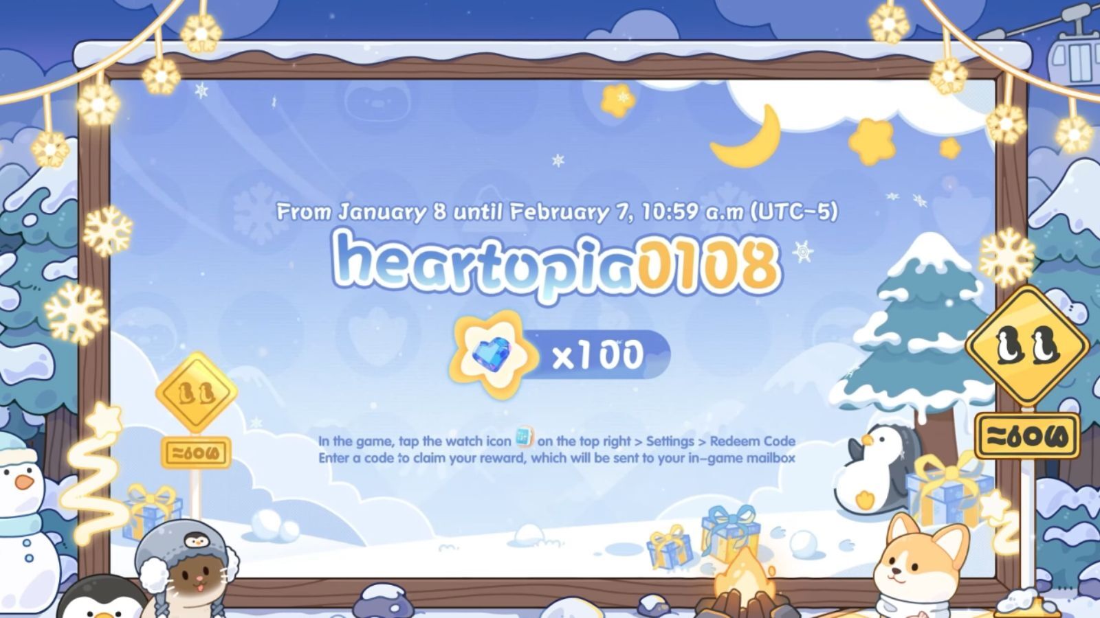 Heartopia redeem codes