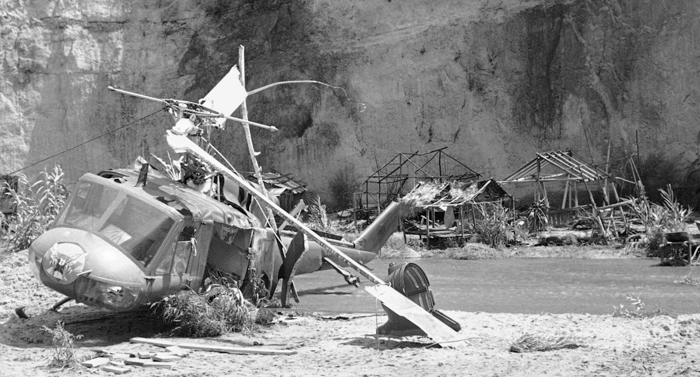 Helicopter scene