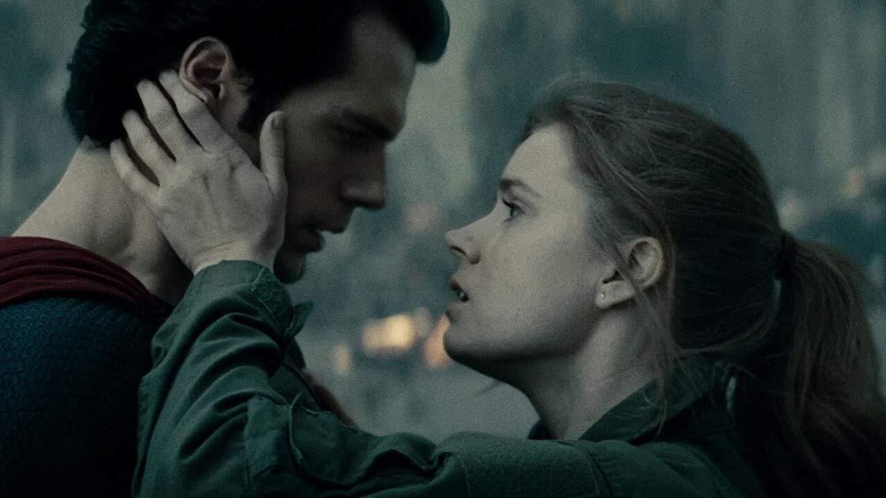 Henry Cavill and Amy Adams Man of Steel
