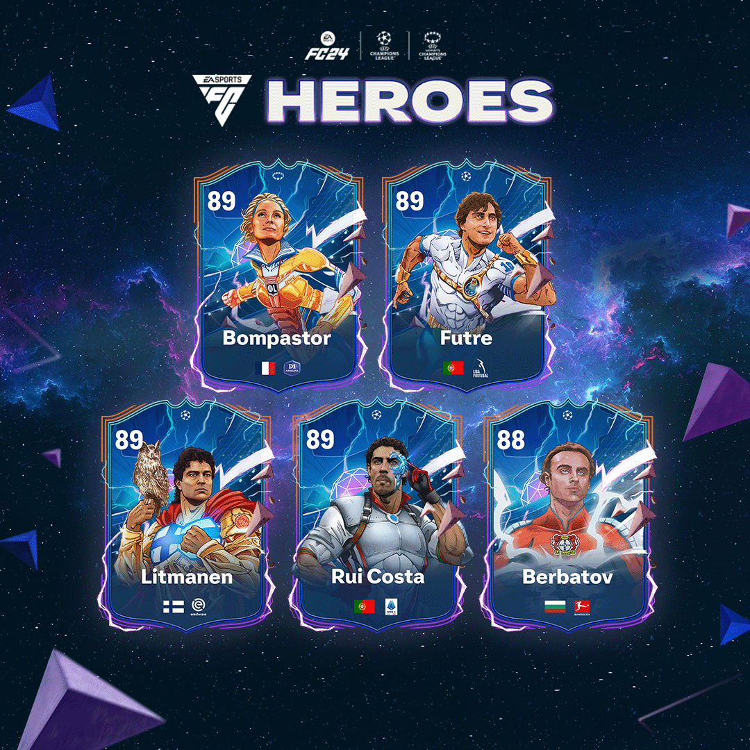 Neue EA FC 24 Heroes: Alle Ratings & UCL-Hero… | EarlyGame