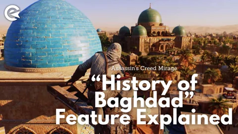 Assassin's Creed Mirage Will Have A History Of Baghdad Educational Mode -  GameSpot