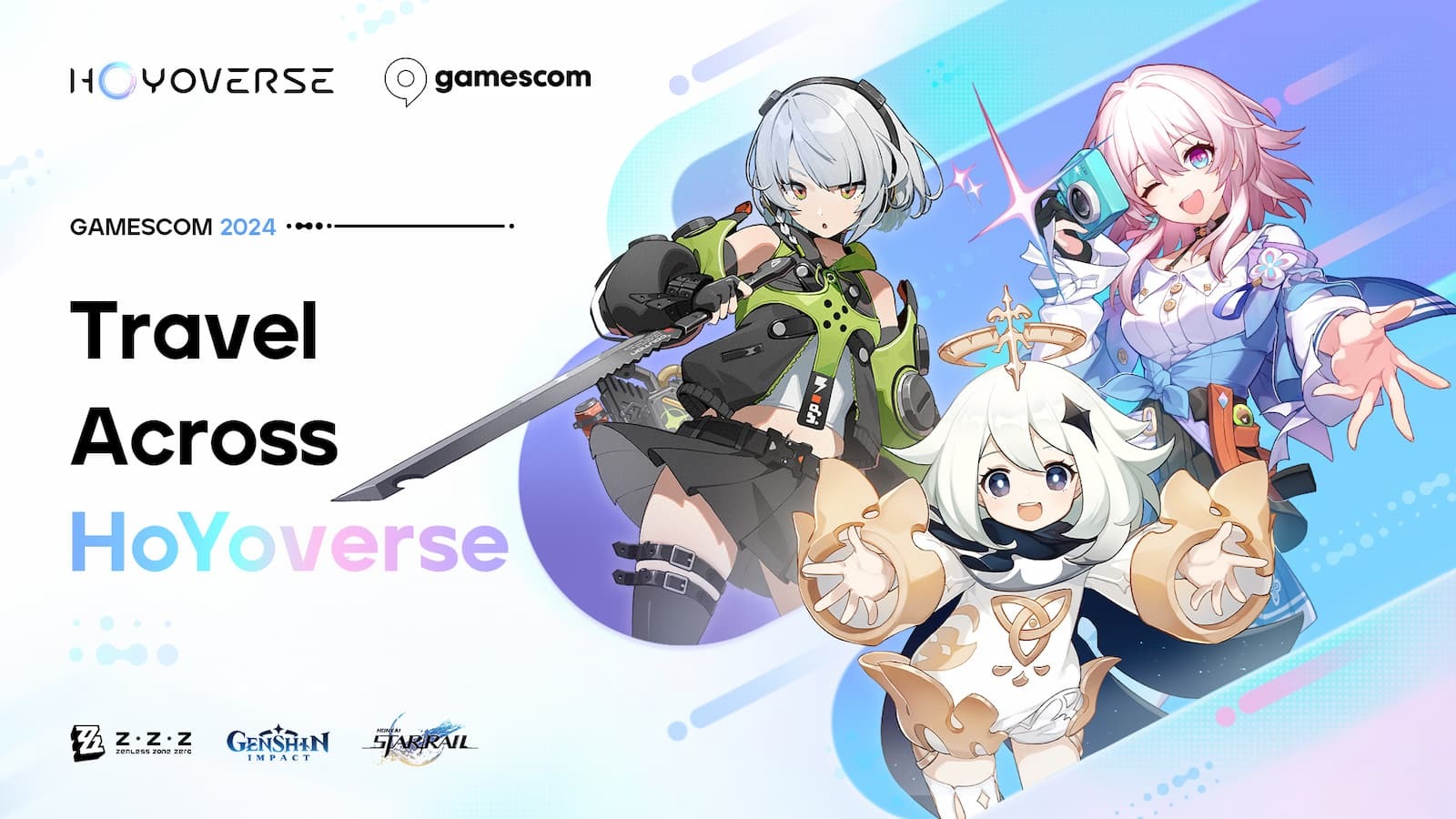 HoYoverse анонсирует значительные обновления и кроссоверы на gamescom 2024, премьера Genshin Impact, Honkai: Star Rail и Zenless Zone Zero