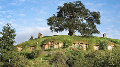 Hobbiton set was near New Zealands North Island