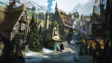 Hogwarts Legacy Hogsmeade Leak