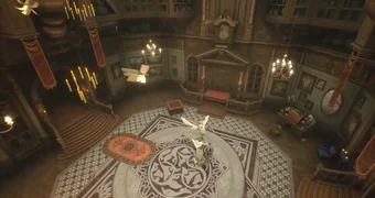 Hogwarts Legacy Room of Requirement from above