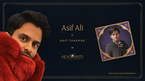 Hogwarts Legacy Voice Actors Asif Ali