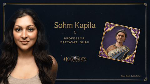 Hogwarts Legacy Voice Actors Sohm Kapila