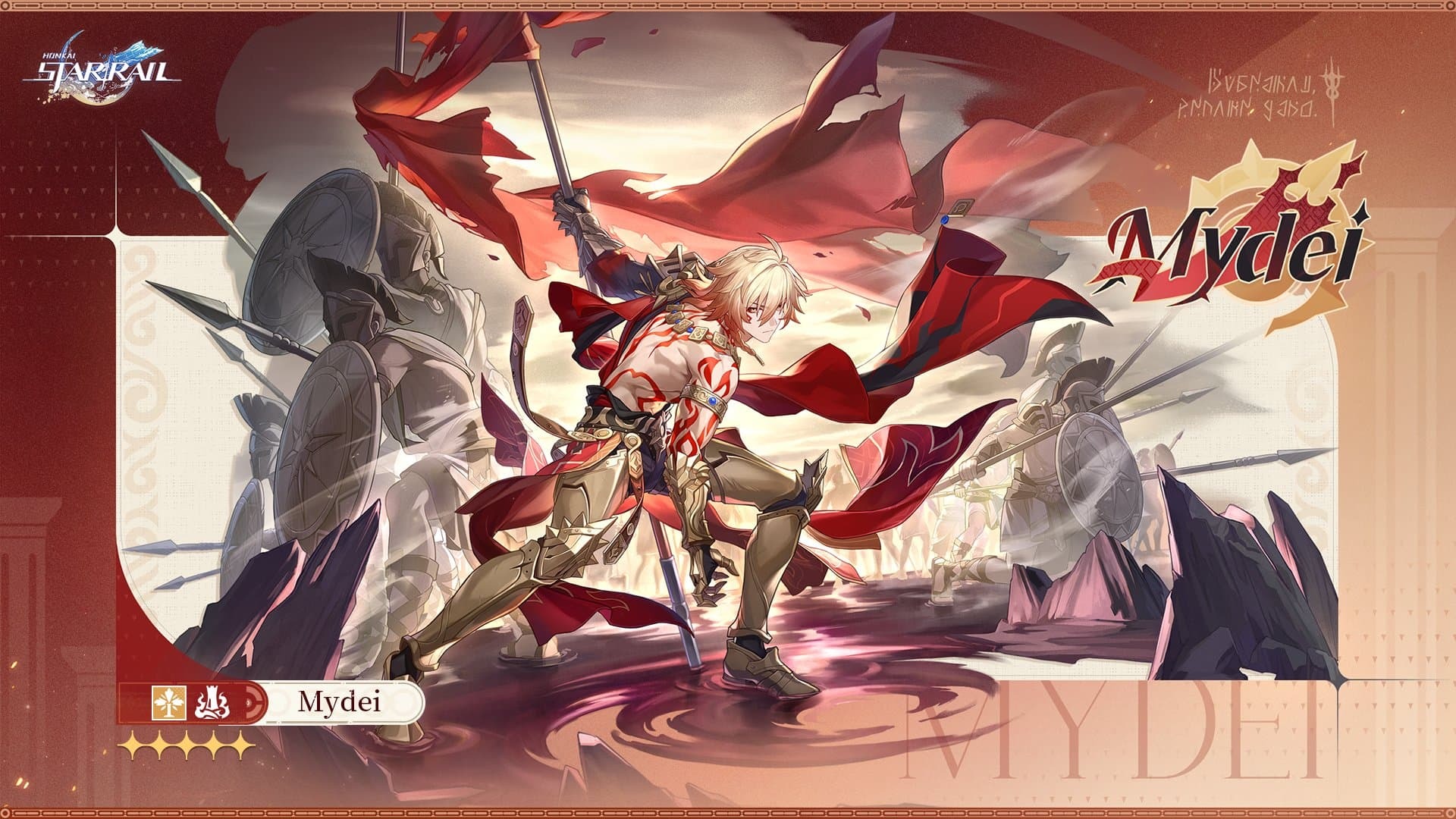 Honkai Star Rail Mydei character card