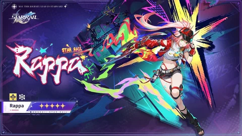 Honkai Star Rail Rappa Character Card