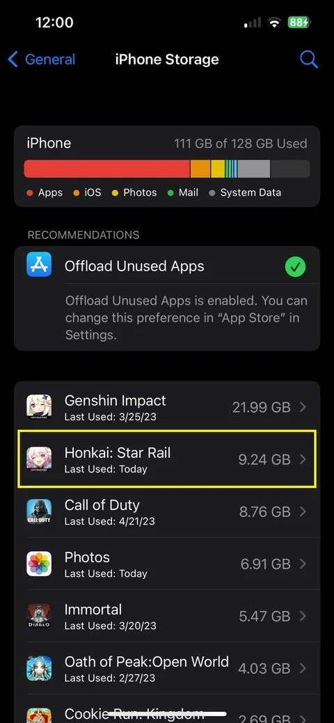 Pre-Download Start!, Total Game Size, Honkai Star: Rail, Hindi