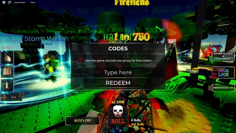 Horrors RNG how to redeem codes