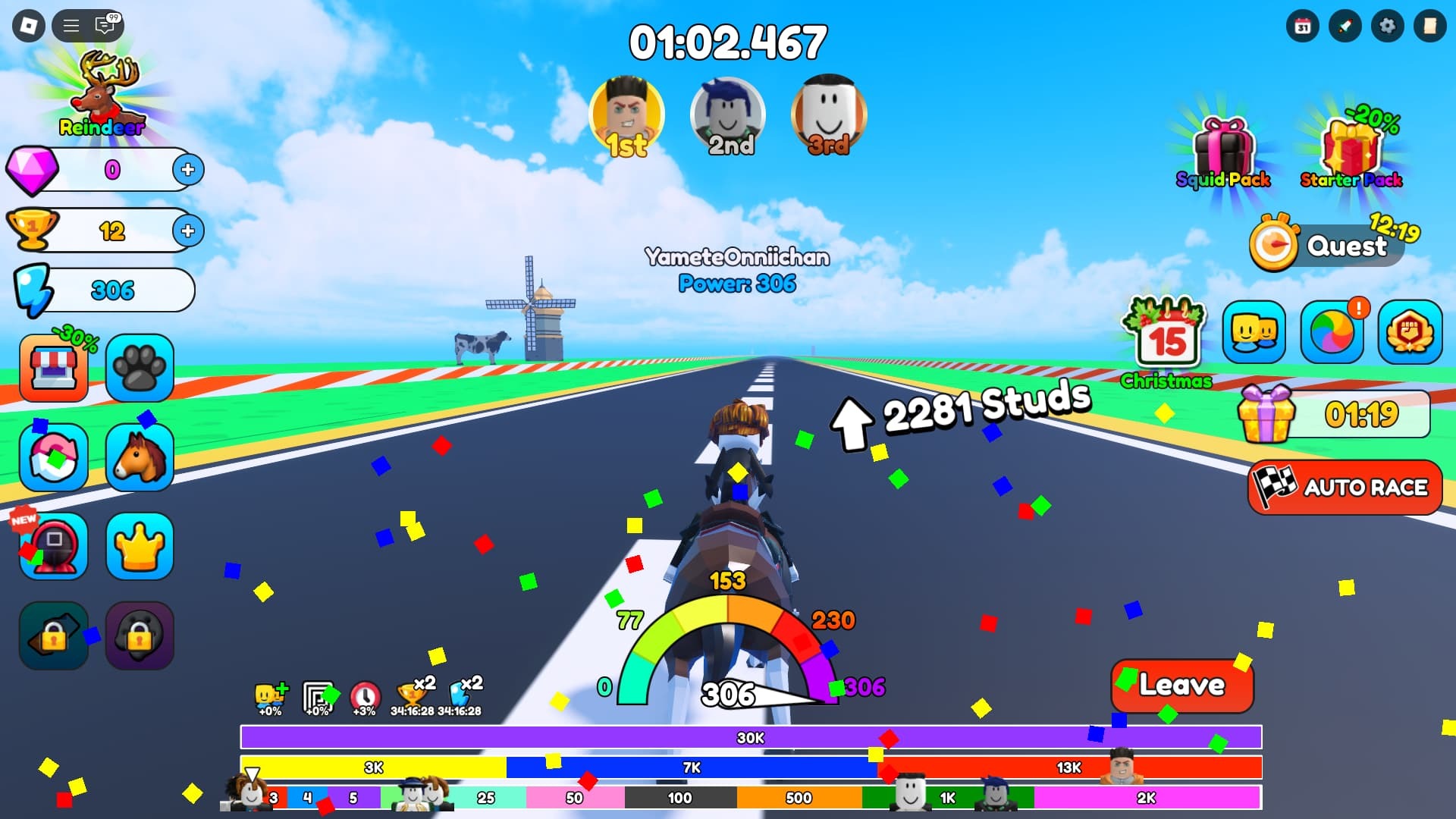 Horse Race expired codes