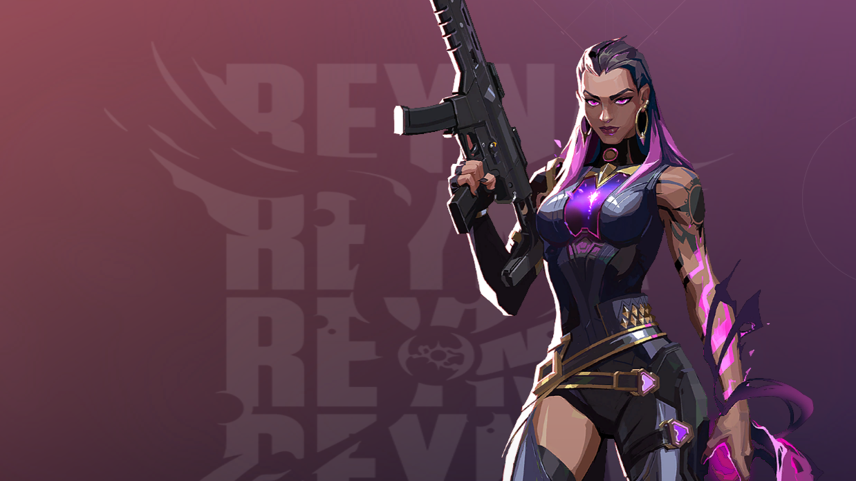 Hottest Female Valorant Agents Reyna