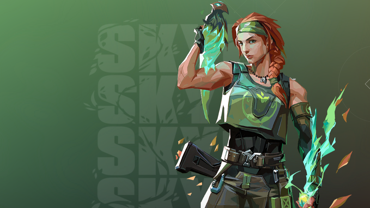 Hottest Female Valorant Agents Skye
