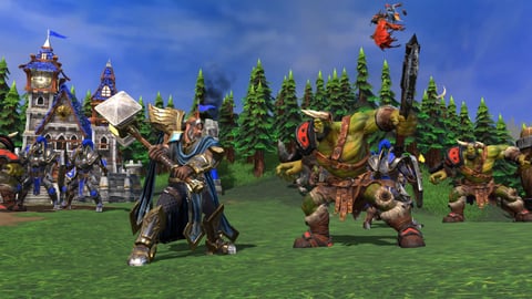 How did Warcrafts heroes change over the years Human vs Orc