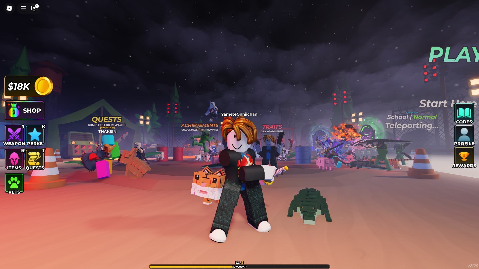 Hunty Zombie meta weapons