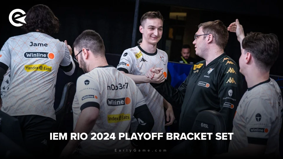 CS2 IEM Rio 2024 playoff bracket set EarlyGame