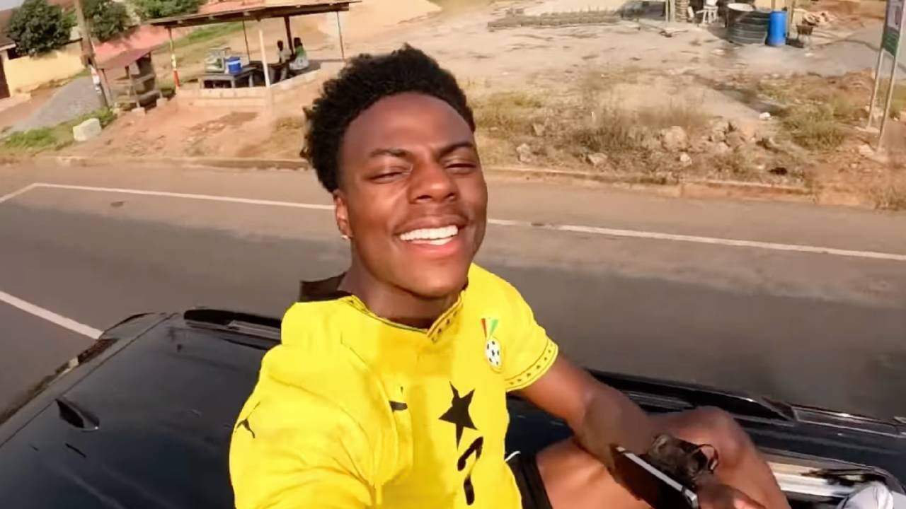 I Show Speed becomes Ghanian