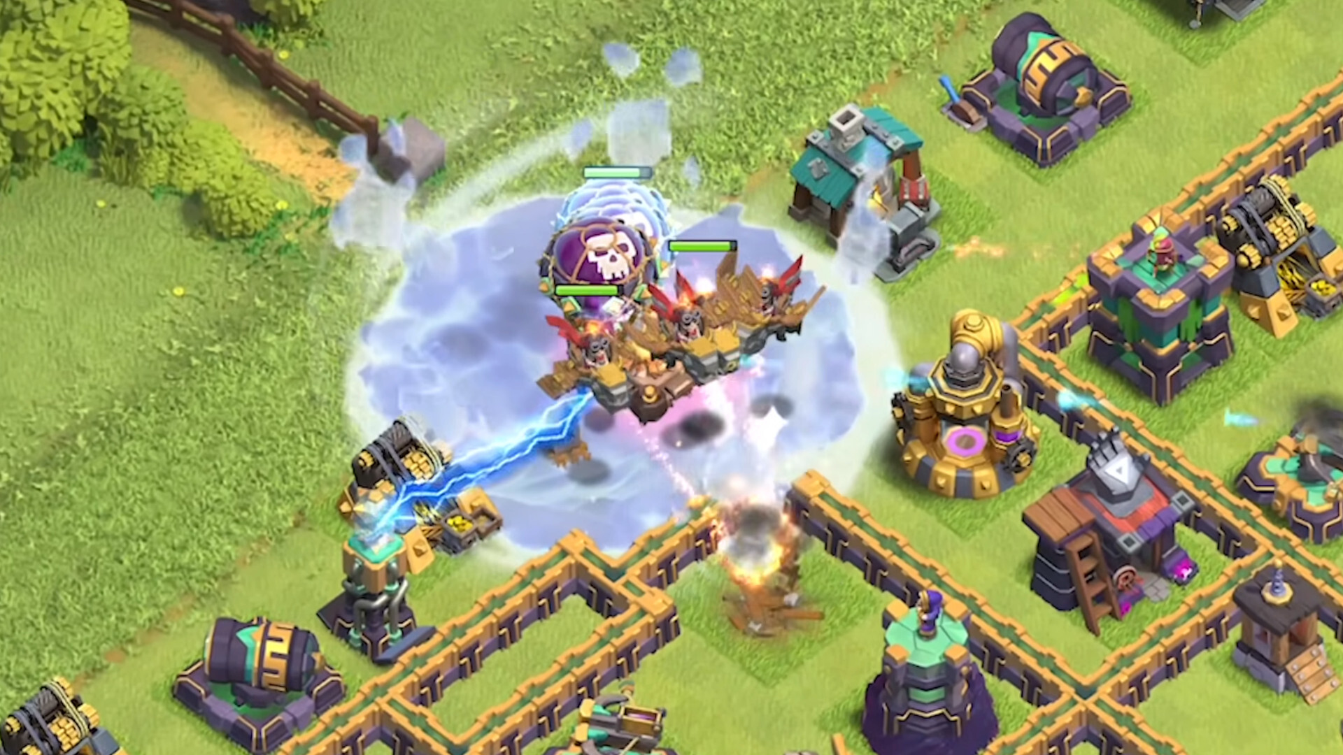 Ice Block Spell Effect Clash of Clans