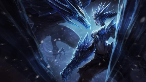 Ice Drake Shyvana Skin