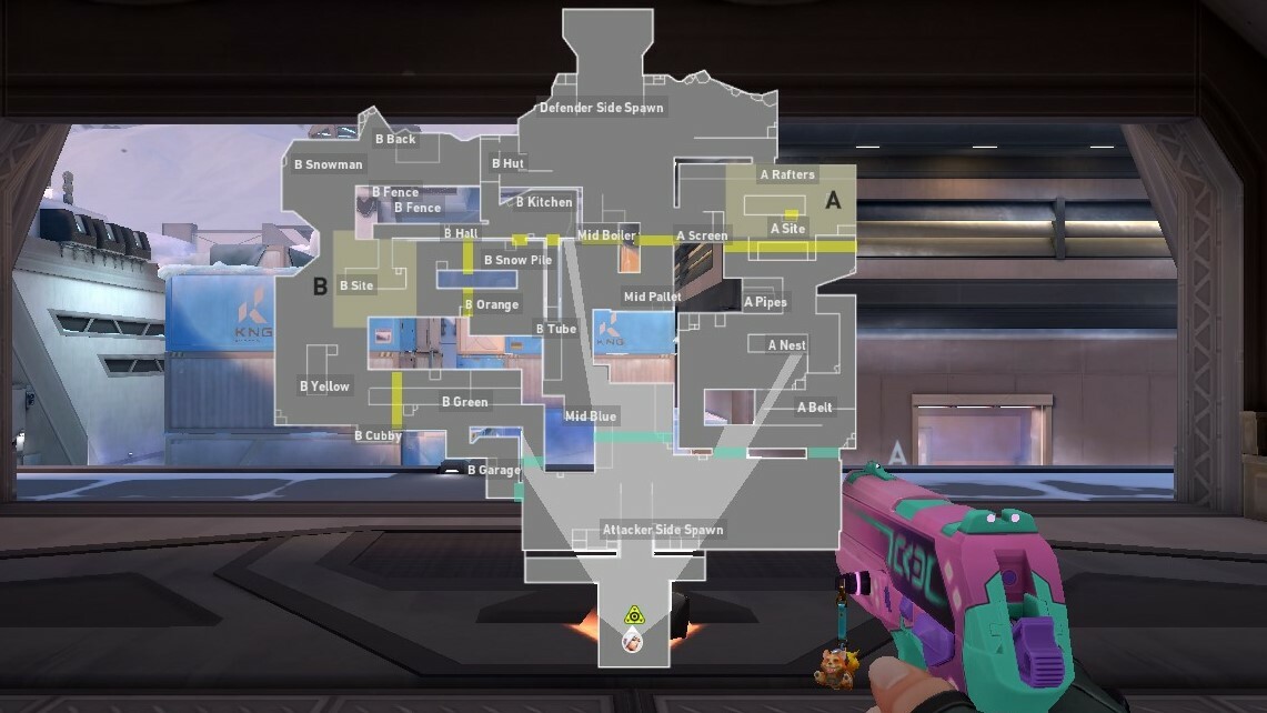 Valorant Map Guide Icebox: Callouts & Strategies | ValorFeed