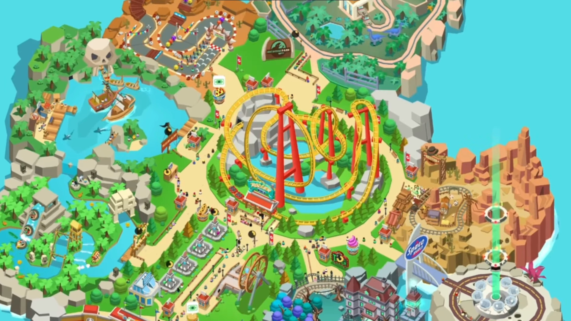 Idle Theme Park Tycoon