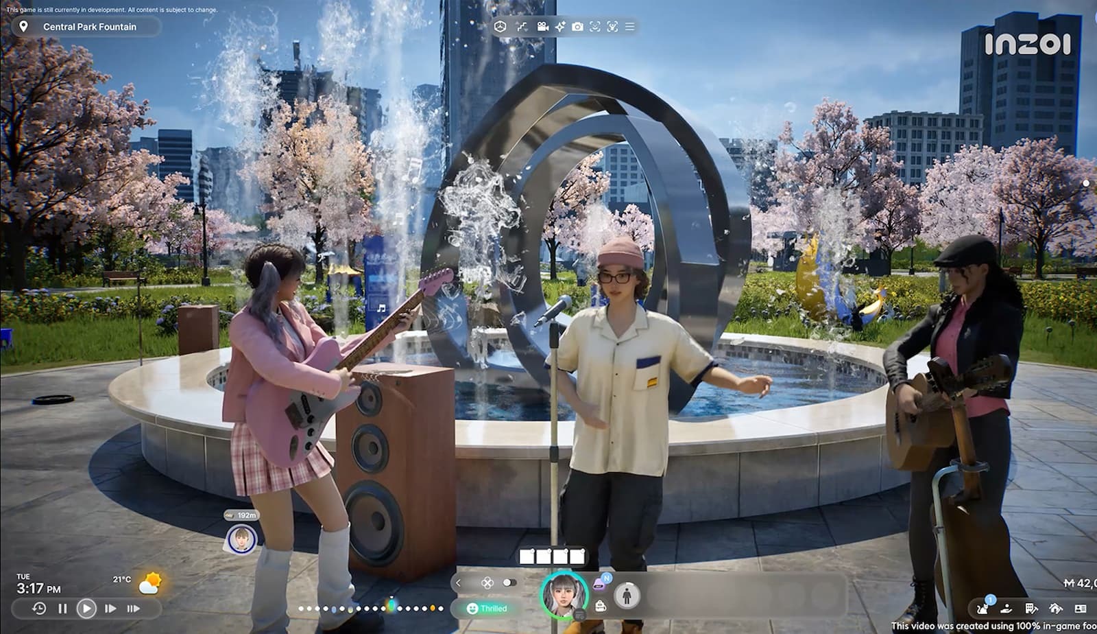 In ZOI gameplay
