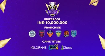 Indian Super Gaming League ISGL 2025 Teams and Games Announced