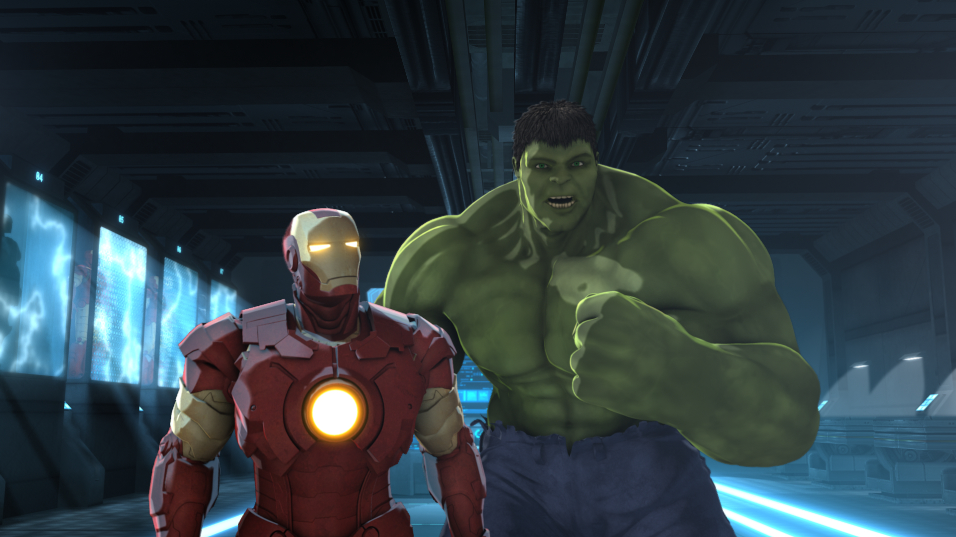 Iron Man Hulк Heroes United