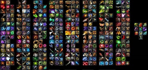 Items Dota all