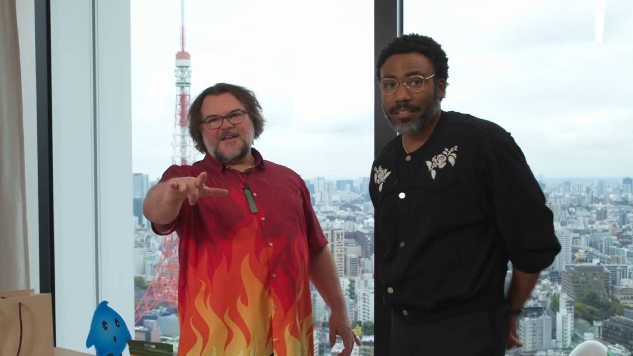 Jack Black und Donald Glover
