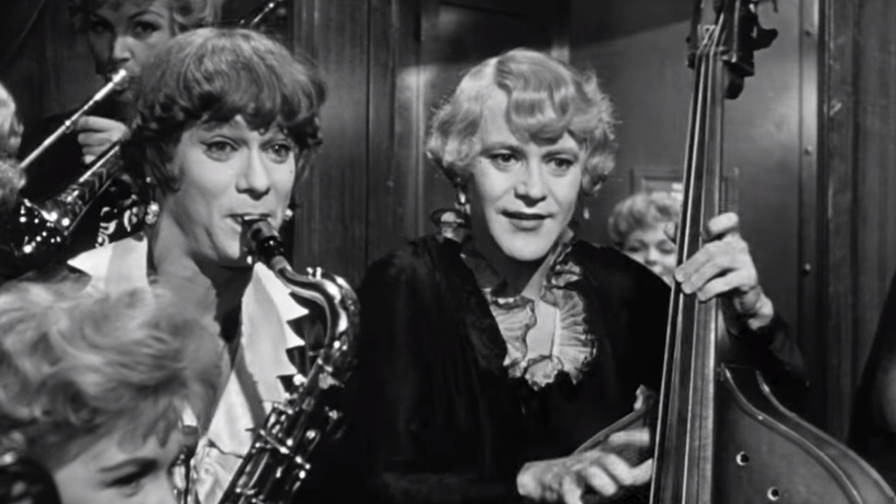 Jack Lemmon and Tony Curtis Some Like It Hot 1959 1