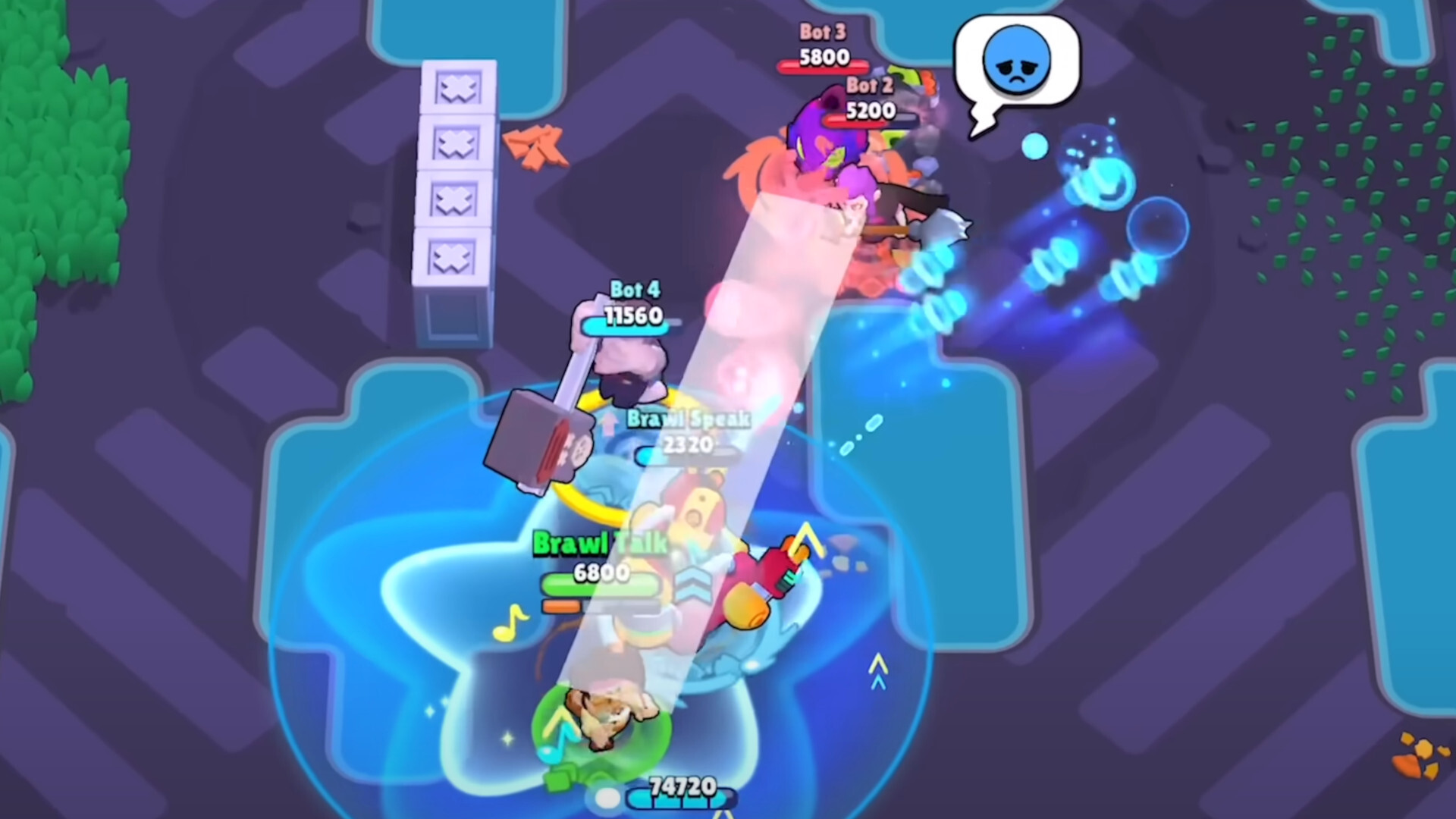 Jae yong Main Attack Brawl Stars