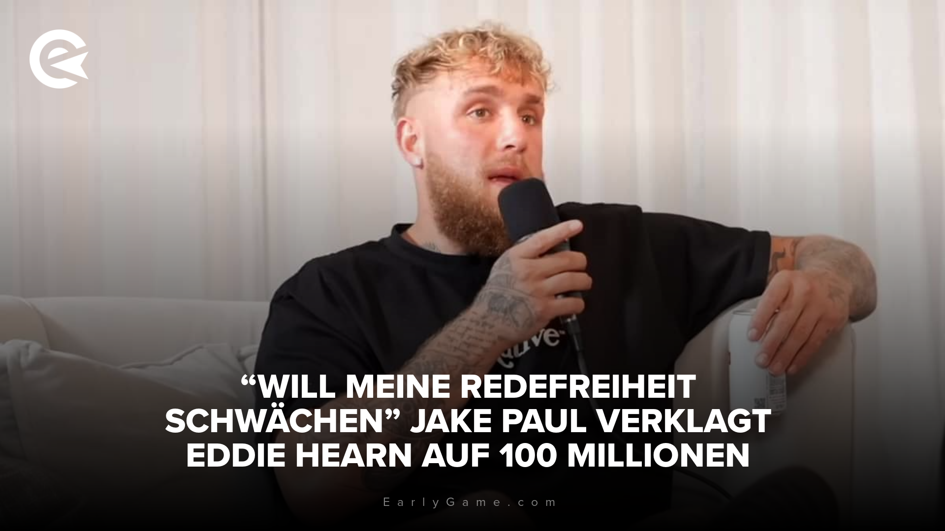 Jake Paul Countersues DE