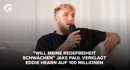 Jake Paul Countersues DE