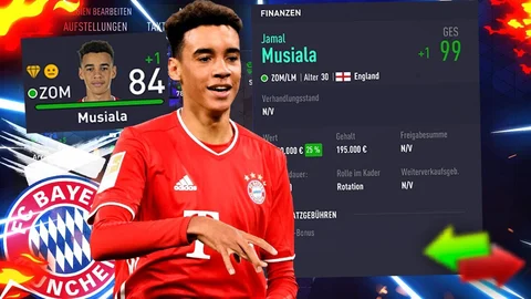 Jamal Musiala FIFA 21 Karriere