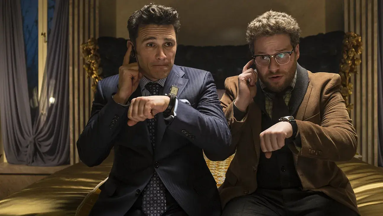 James Franco and Seth Rogen