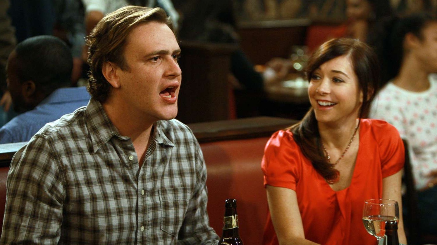 Jason Segel and Alyson Hannigan How I Met Your Mother 1