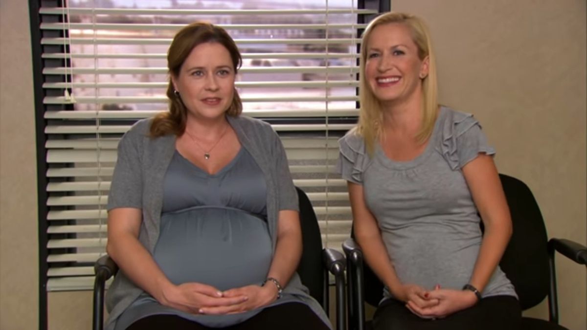 Jenna Fischer and Angela Kinsey
