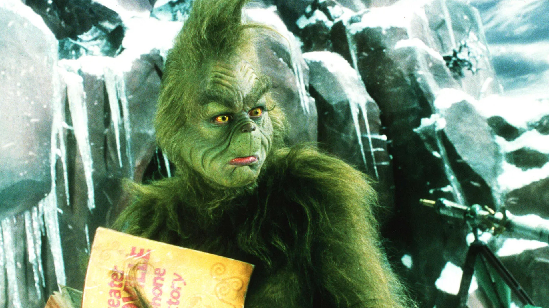 Jim Carrey How the Grinch Stole Christmas 2000