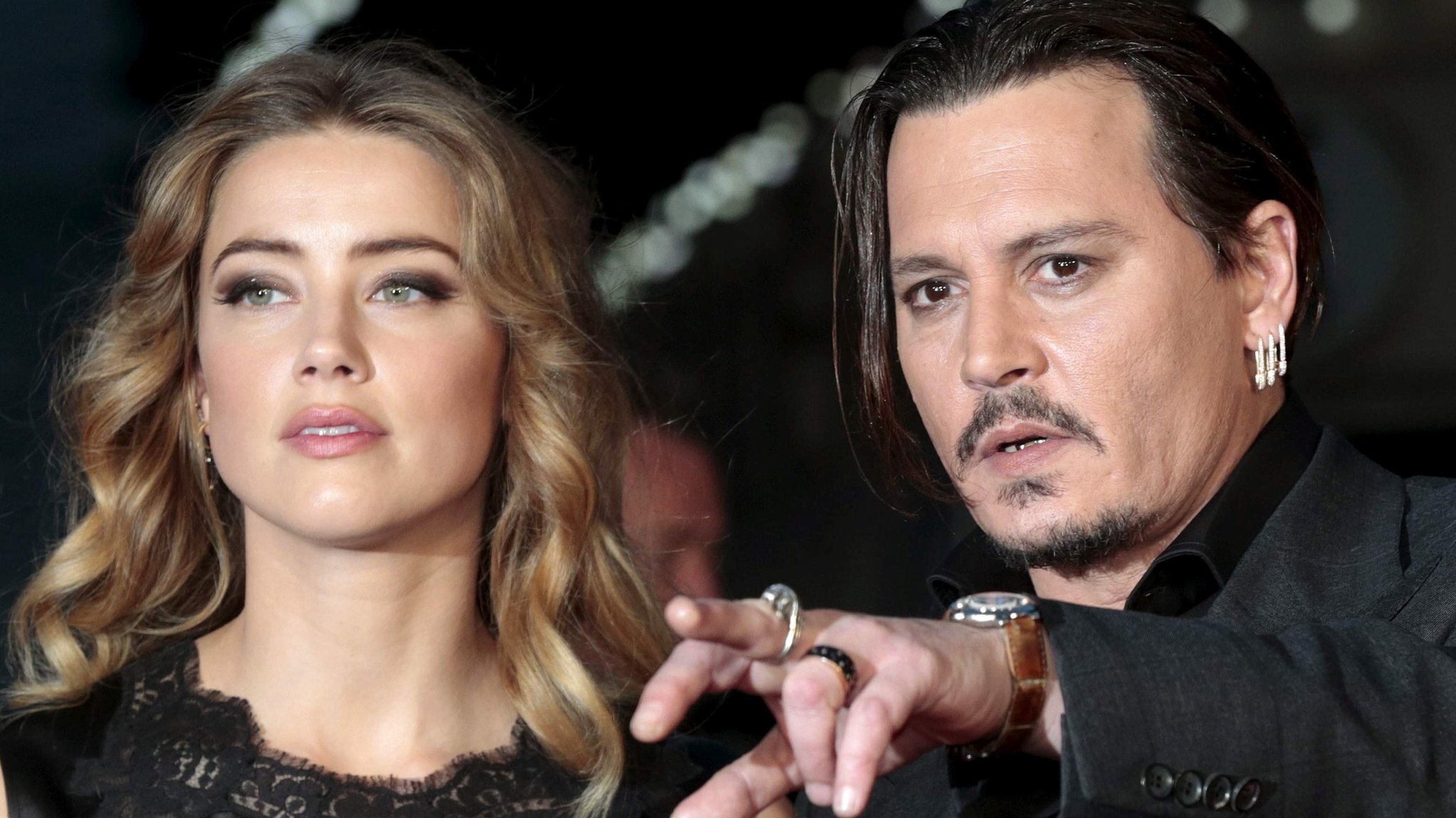 Johnny Depp and Amber Heard