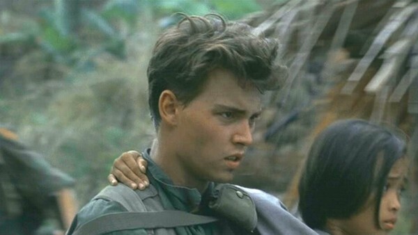 Johnny Depp in Platoon